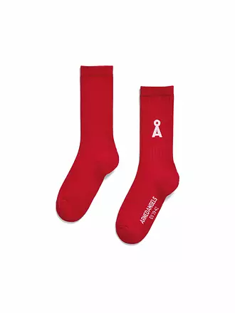 ARMEDANGELS | Socken SAAMUS BOLD scarlet red | 
